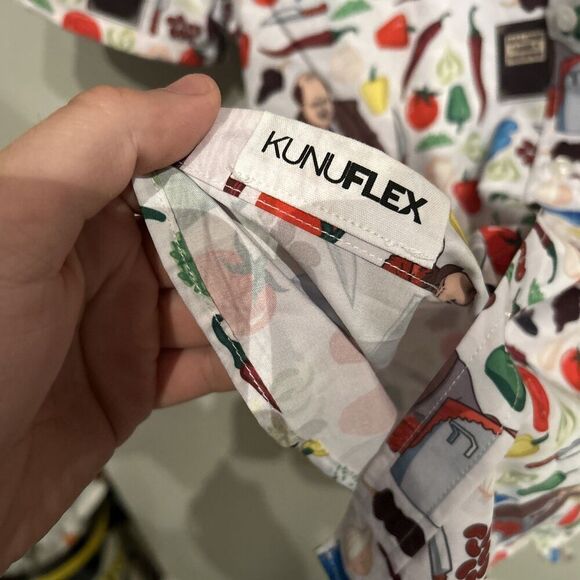 RSVLTS The Office Shirt Small Kunuflex Kevins Famous Chili Malone Family Recipe - Picture 5 of 8